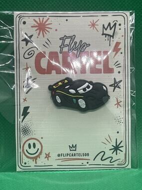 Disney Pixar Cars Jackson Storm PVC Rubber Hat Pin Collectible